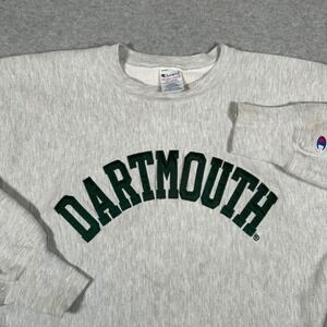 Vintage Champion Reverse Weave Dartmouth Sweatshirt XXL Grey‎ Vintage USA *READ